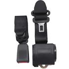 629441 Unbranded Retractable Front Shoulder Jeep Seat Belt Black 802269219410