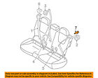 64707sg010lo Subaru Oem Forester Rear Seat Cover Left