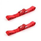659364 Safetboy Chevy Corvette Standard Red Lap Bucket Seat Belt Kit
