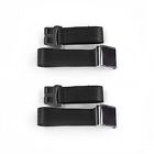 660872 Safetboy Camaro Airplane Black Lap Bucket Seat Belt Kit Belts