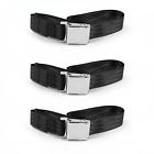 661783 Safetboy Chevy Truck Airplane Black Lap Bench Seat Belt Kit