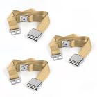 662014 Safetboy Jeep Willys Airplane Tan Lap Bench Seat Belt Kit