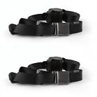672285 Safetboy Camaro Airplane Black Retractable Bucket Seat Belt Kit Belts