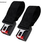 693594938592 Unbranded Black Webbing Universal Car Seat Seatbelt Safe