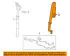 6ar16lc5aa Mopar Jeep Chrysler Oem Cherokee Rear Seat Middle Assy