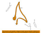 7000f049xa Mitsubishi Oem Lancer Front Buckle Retractor Left