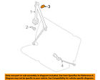 7010a015ya Mitsubishi Third Row Belt Assembly Cover