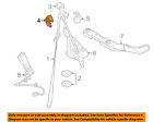 72112758935 Mini Oem Cooper Front Retractor Trim Left