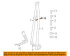 72119802193 Mini Oem Cooper Countryman Front Seat Belt Guide