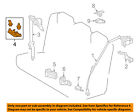 7313978010c0 Toyota Lexus Oem Rear Seat Cover
