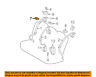 7334347010b0 Toyota Oem Prius Rear Seat Guide Right
