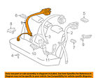 7336047041e0 Toyota Oem 06-09 Prius