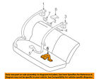 7348002141b0 Toyota Oem 04-08 Corolla