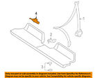 7370904020 Toyota Oem Tacoma Rear Seat Plate