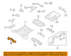 74574jf00a Nissan Oem 09-16 Gt-r Floor