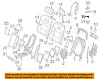 7m3019829 Audi Oem Quattro Rear Seat Bracket Spacer