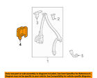 82391s3va00 Honda Oem Rear Seat Right