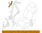 878243ja0a Nissan Oem Second Row Back Rear Seat