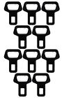 8804648626217 Weyli Black Seat Belt