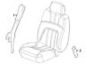 88956145 Gm Brand New Genuine Oem Seat Belt Lap And Shoulder