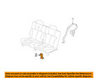 88957503 Gm Oem Rear Seat End