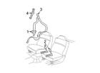 89025869 Gm Brand New Genuine Oem Seat Belt Lap And Shoulder