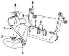 8982024180fd Mitsubishi Genuine Precis Retractor