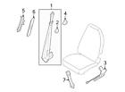 8c2z1561202ba Ford Brand New Genuine Oem Seat Belt Receptacle 8c2z1561202ba Ford Brand New Genuine Oem Seat Belt Receptacle