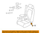8n0857755c01c Audi Oem 01-06 Tt