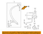 8u0857792b4pk Audi Oem Rear Seat Guide Right
