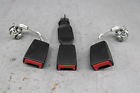 9172381 9172380 Bmw Rear Back Seat Belt Buckle Clicker Fastener Set Oem