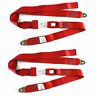 9366eb1235345 Seatbelts Accessories Plus Red Set Of Rear Seat Belts For