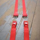 9366eb1454220eb1454220 Safetboy Two Point Red Lap Seat Belts Pair Hot Street