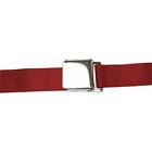 9418eb1455258 Autoloc Power Accessories Point Retractable Airplane Buckle Burgundy Seat Belt