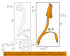 95880305011n13 Porsche Oem Cayenne Rear Seat Assy Right