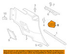 99155567104op1 Porsche Oem Belt Guide Left