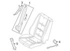9a5z54611b08ac Ford Genuine Oem Ac Seat Belt Lap And Shoulder