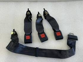 212.ac1d93 Acura 1990 1991 1992 1993 Integra Hatchback Rear Lap Belt Seat Buckles Blue