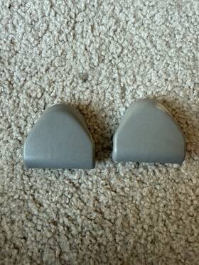 81493-sr3-004zb Acura Seat Belt Cover Anchor Set Integra Dc2 Dc2r Oem Gray