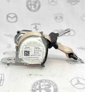 01561129450 Alfa Romeo 2017-2019 Giulia Rear Center Seat Belt Retractor Beige Oem 34214637d