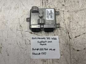 2229000909 Amg 14-17 Mercedes Benz S63 S65 W222 Oem Seatbelt Control Module