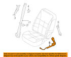 At4z7861202ac Ford Oem Front Seat End Right