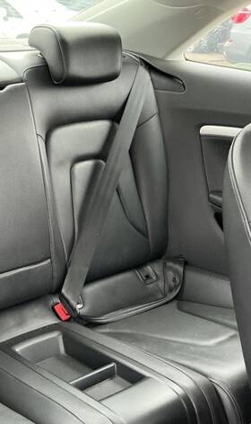 212.au1g11 Audi Driver Left Rear Seat Belt Dark Gray Second Row Fits 2011 A5 801051
