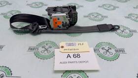 307161510 Audi 10-17 A5 S5 Front Right Passenger Side Seat Belt Retractor Black Oem