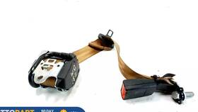 4e0-857-807-d-v04 Audi 04-07 A8 Quattro Rear Center Middle Seat Safety Belt Retractor Strap Oem
