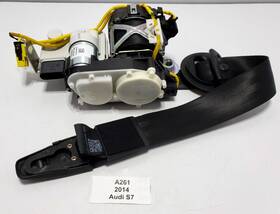 4g8857706gv04 Audi 12-18 Oem A6 A7 S6 S7 Front Right Passenger Side Seat Belt Retractor Black