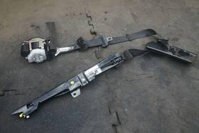 4k8857706bv04 Audi Front Right Passenger Seat Belt Retractor Black A7 2019 S7