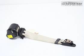 4m0-857-811-a-gwq Audi 2017-2019 Q7 Quattro 4m Rear 3rd Third Row Left Side Seat Belt Beige Oem