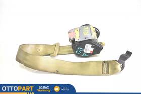 602961400 Audi 2004 - 2009 A8 S8 D3 Rear Left Driver Side Seat Belt Seatbelt Tan Oem