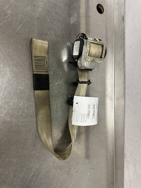 8h0857705e Audi 2006-2009 A4 S4 Cabrio Convertible Driver Left Seat Belt Retractor Tan